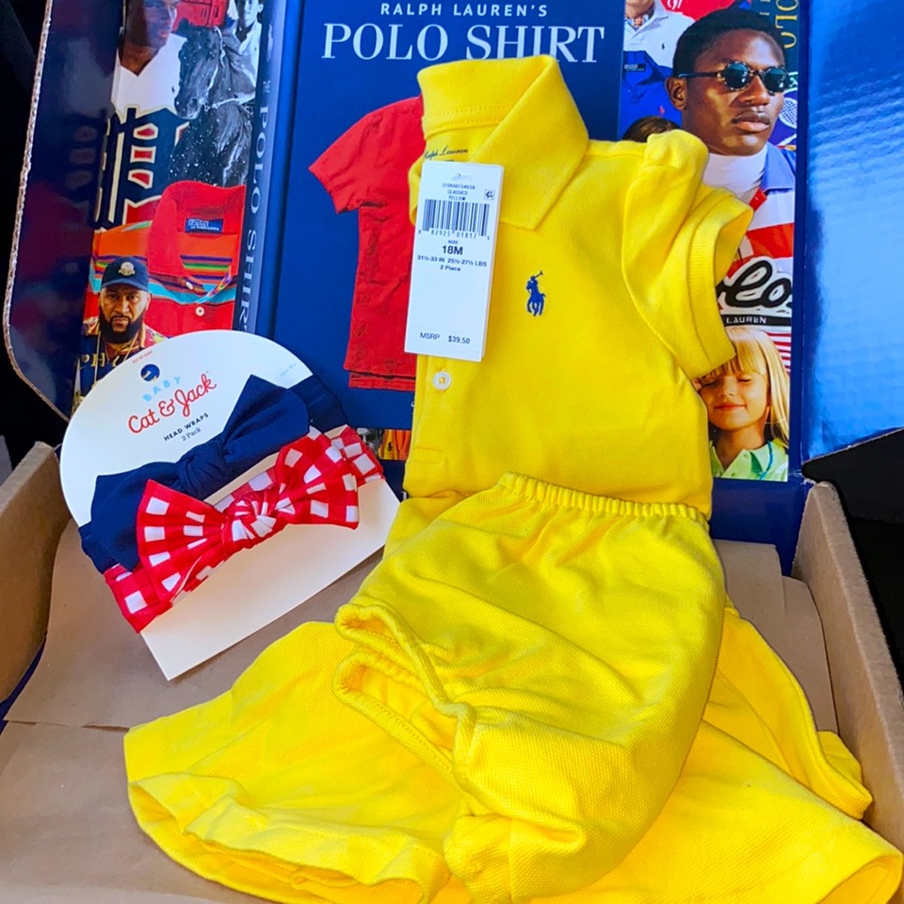 Size 18m girls polo Ralph Lauren